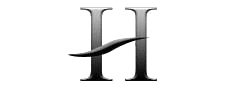Heritage-yachts-logo A silver letter h with the letter h in it.